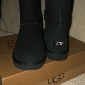 Black Women Ugg Boots, Size 10